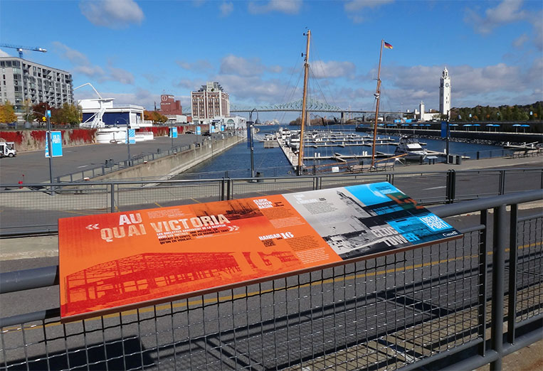 Weather Resistant Laminate Sign at Bay